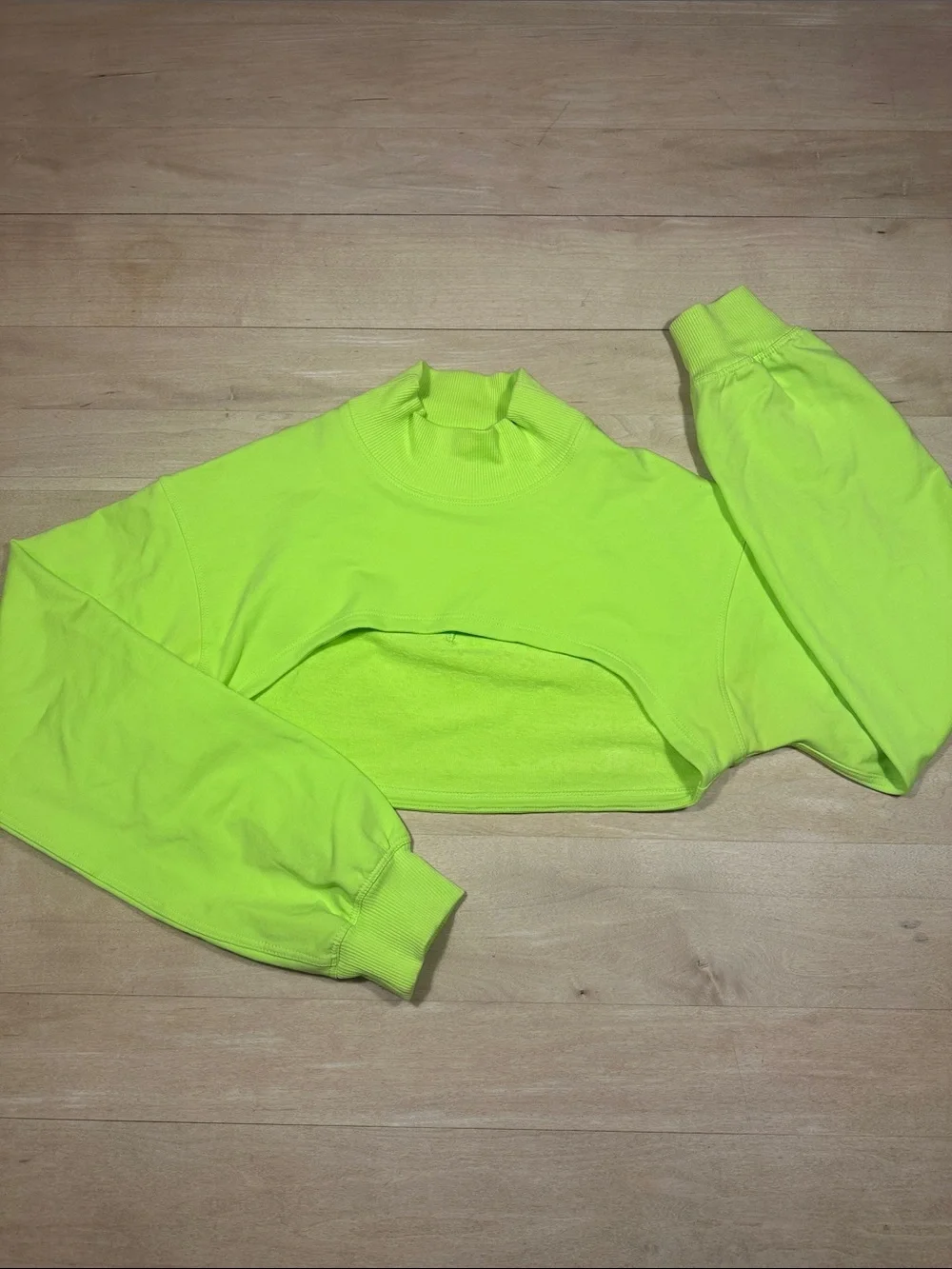 Lululemon LA Super Crop Mockneck Sz 6 - Picture 6 of 11